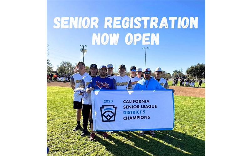 Senior Registration Open