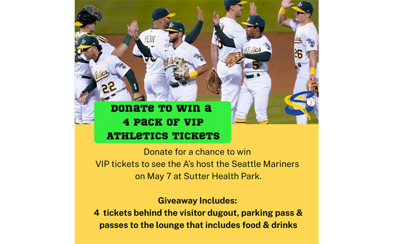 Donate for A's Tickets!