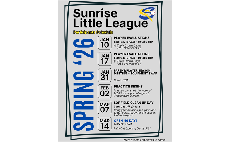 Participant Schedule