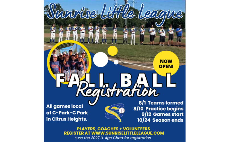 Fall Baseball Registration